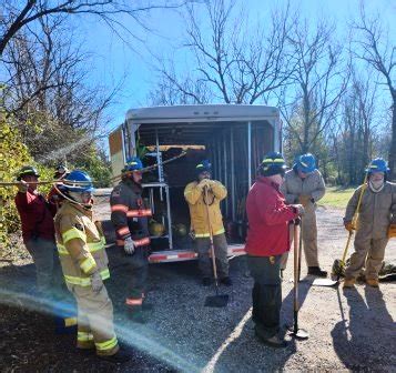 Area Firefighters Receive Wildland Fire Training News