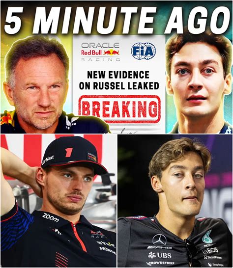 F1 - Massive Conflict Erupts Between Russell and Verstappen Following