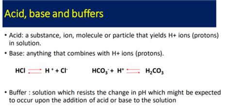 Bl1 Control Of Ph Of Body Fluids Flashcards Quizlet