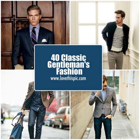 40 Classic Gentleman S Fashion