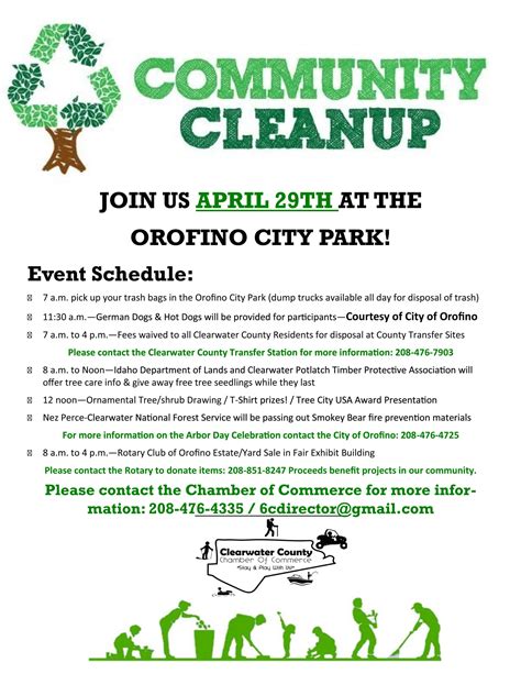 Community Clean Up Flyer