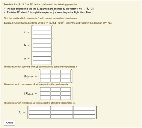 Solved Problem Let R R R Be The Rotation With The Following