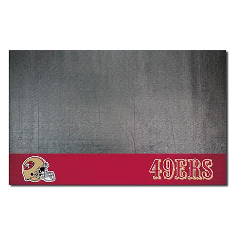 Officially Licensed NFL Vinyl Grill Mat San Francisco 49ers 9139471