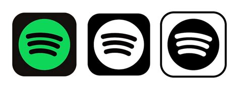 Premium Vector | Spotify icon green spotify logo music and podcasts symbol online spotify vector ...