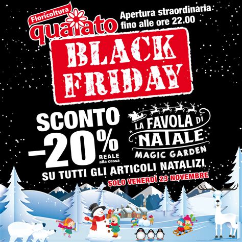 Black Friday Su Tutto Il Natale Floricoltura Quaiato