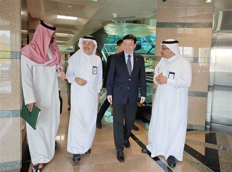 Ambassador Of China To Saudi Arabia Chang Hua Visits The Headquarters