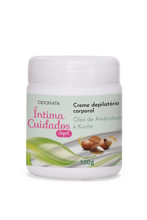 Creme Depilatorio Parte Intima - Íntima Cuidados Depil - Creme Depilatório para o Corpo 120 g - Odorata ...