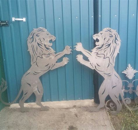 Laser Cut Lion Art Plasma Cut DXF File Vectors File