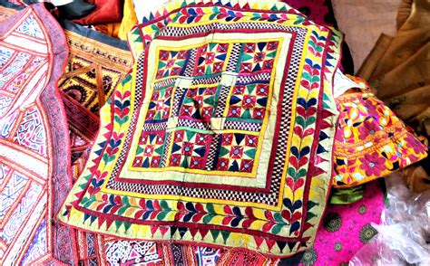 Textile Embroidery Of Gujarat Inika Art