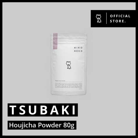 Niko Neko TSUBAKI Houjicha Powder Halal Certified Shopee Malaysia