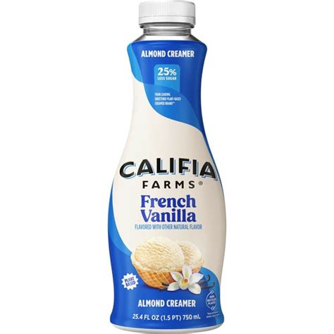 Food Lion Califia Farms French Vanilla Almond Milk Coffee Creamer Same