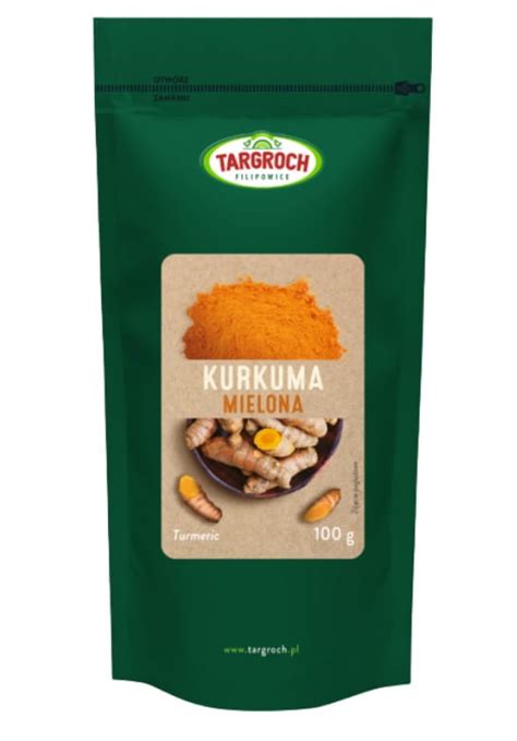 Kurkuma Mielona 100 G Targroch Naturalset