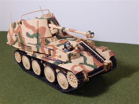 German Marder Iii M Tank Normandy Front Plastic Model Military