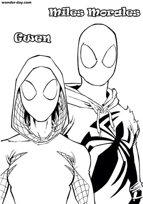 Free Printable Miles Morales Coloring Pages Printable Kids Entertainment