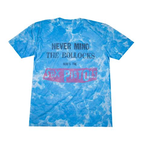 Never Mind The Bollocks Tie Dye T Shirt Sex Pistols Official Store