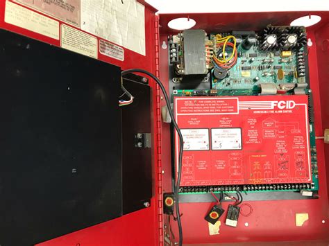 Fci Fcid X Fire Alarm Sub System Panel Ebay