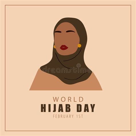 World Hijab Day Abstract Muslim Woman In Abaya Faceless Female