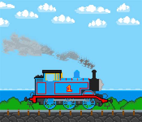 Pixilart Thomas The Tank Engine By Astropuff