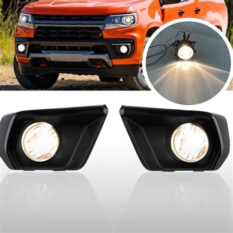 Amazon Motorfansclub Front Bumper Fog Lights Lamps Set Fit For