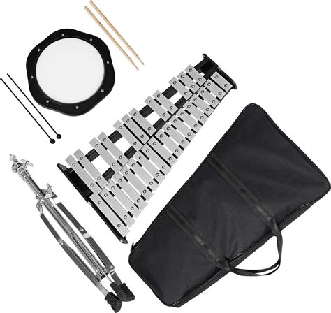 Amazon ZSMLB Xylophone Set 32 Notes Percussion Glockenspiel