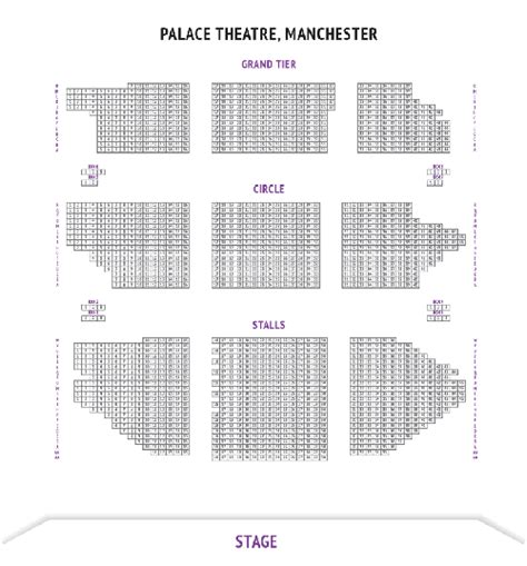 Palace Theatre Manchester Seating Plan | Palace Theatre Manchester