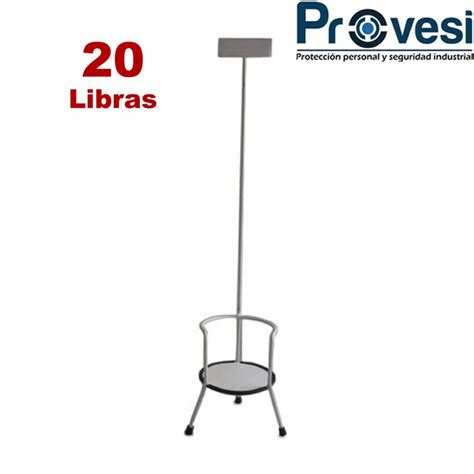 Soporte Pedestal Extintor 10 Libras