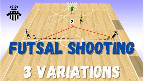 Futsal Shooting Drill 1 3 Variations YouTube