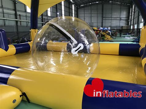 Inflatable pool with tent - Heart Inflatables Factory