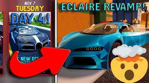 Full Guide 5 DAYS OF VEHICLES UPDATE DAY 4 Roblox Jailbreak