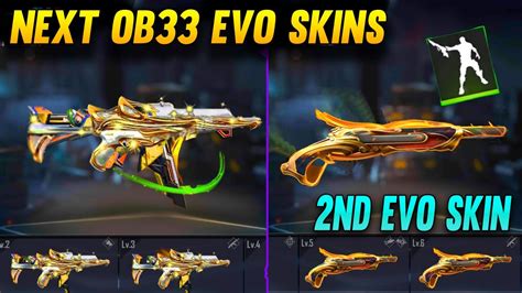 Next Evo Skin OB33 Update Advance Server M1887 Evo Skin Free Fire