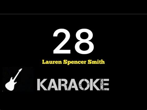 Lauren Spencer Smith Karaoke Guitar Instrumental Youtube