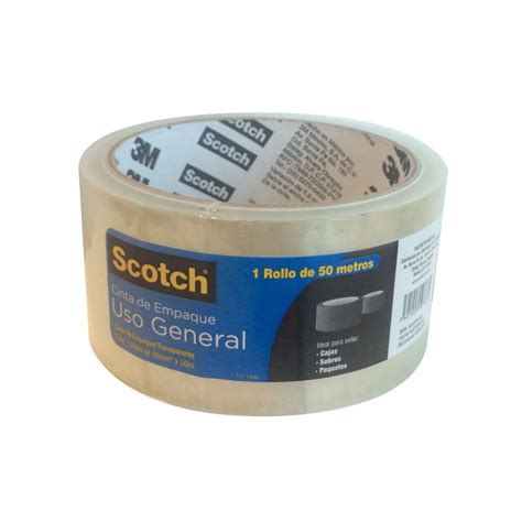 Cinta De Empaque Transparente Scotch 48 Mm X 50 M Tienda FEMA