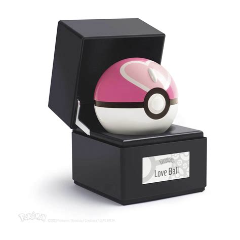 The Love Ball Joins The Pokemon Poke Ball Replica Line Today - GameSpot