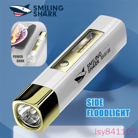 Explore Originalsmiling Shark Usb Rechargeable Mini Super Bright