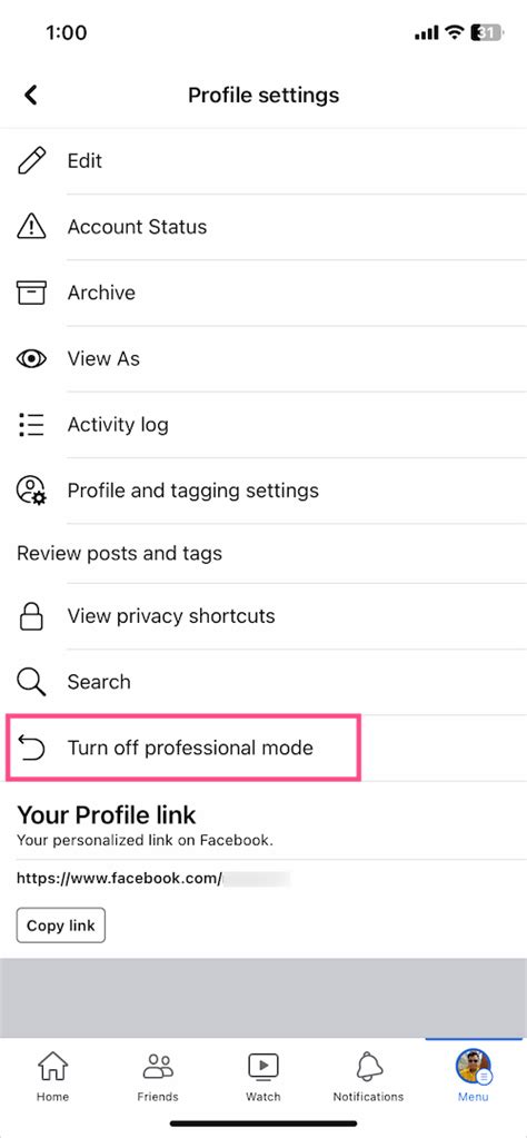 How To Turn Off Professional Mode On Facebook 2024