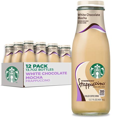 Starbucks Frappuccino White Chocolate Mocha 137 Oz 12 Pack