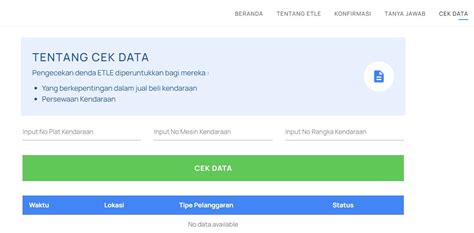 Cara Cek Tilang Elektronik Mekanisme Penilangan Sistem Etle Dan Cara