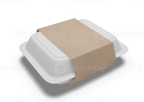 Food Box Paper Craft Mockup 19939232 Png