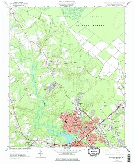 Jacksonville Nc Map North Carolina North Carolina Beaches Map // World