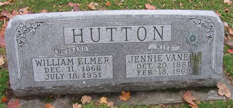 William Elmer Hutton 1868 1951 Find A Grave Memorial