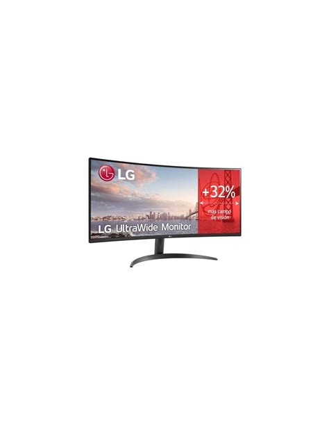 LG 34WR50QC B 34 LCD UltraWide WQHD 100Hz FreeSync Monitor Curvo