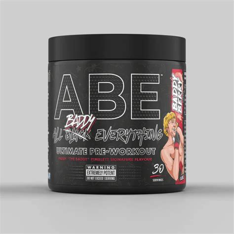 Applied Nutrition Abe All Black Everything Pre Workout G Ambiactive