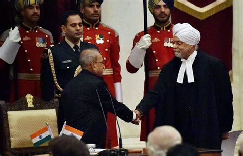 Justice Khehar Sworn In As 44th Chief Justice Of India