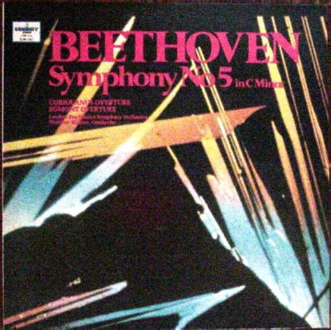 Beethoven Symphony No In C Minor Op Coriolanus Overture Op