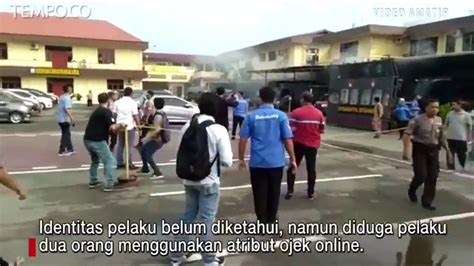 Ledakan Di Polrestabes Medan Diduga Bom Bunuh Diri Video Dailymotion