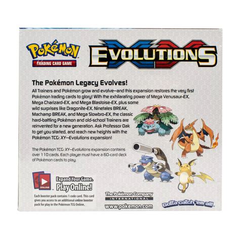 Pokemon Xy Evolutions Booster Box 36pack