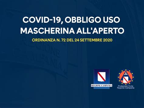 Covid Obbligatorio Indossare La Mascherina Allaperto Regione