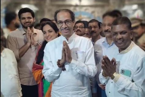 Uddhav Thackeray उद्धव ठाकरे भराडी देवीच्या दर्शनाला पुन्हा