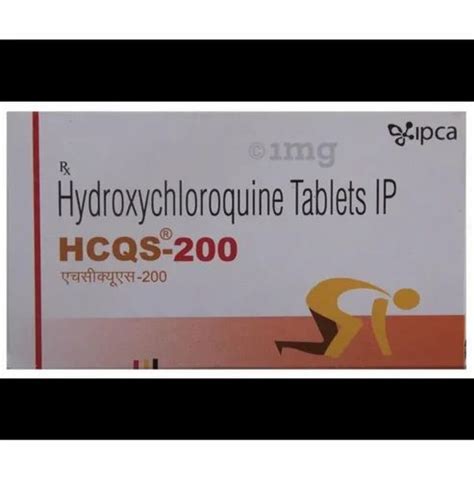 Hydroxychloroquine Hcqs Mg Tablet S Ipca At Rs Stripe In Surat