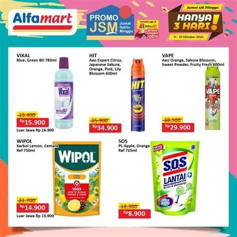 Katalog Promo JSM Alfamart Terbaru Periode 11 13 Oktober 2024